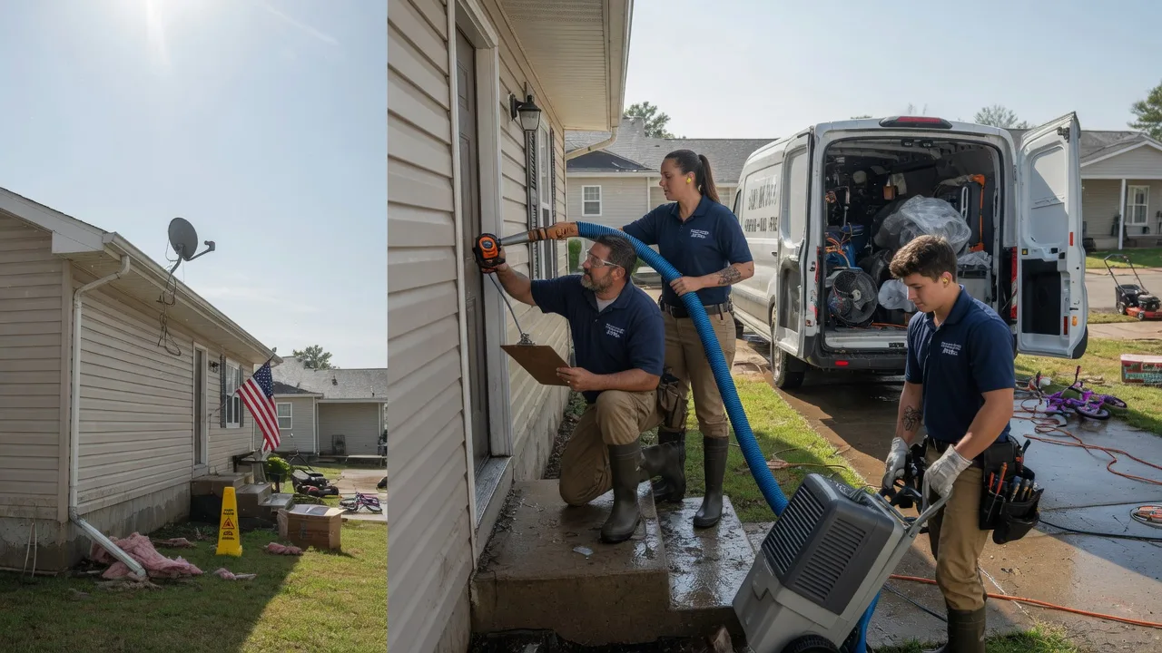 Ceiling Water Damage Restoration in Cokeville, WY near me